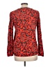 Hinge Red Long Sleeve Blouse Size L - photo 2