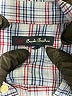 Brooks Brothers 346 Checkered-gingham Blue Long Sleeve Button-Down Shirt Size 8 (estimated) - photo 3