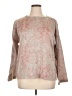 DKNY Paisley Pink Pullover Sweater Size XL - photo 1