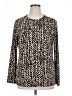 Dana Buchman Black Long Sleeve Blouse Size XL - photo 1