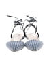 J.Crew Checkered-gingham Blue Flats Size 7 1/2 - photo 2