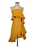Endless Rose 100% Polyester Yellow Cocktail Dress Size XS - photo 1