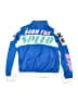 Pink Platinum 100% Polyester Graphic Blue Track Jacket Size 10 - 12 - photo 2