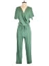 Michael Stars Solid Green Jumpsuit Size Sm (0) - photo 1