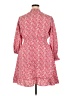 Unbranded 100% Polyester Paisley Pink Casual Dress Size XXL - photo 2
