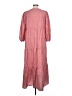 Unbranded Checkered-gingham Red Casual Dress Size L - photo 2