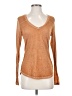 BKE Brown Long Sleeve Top Size XS - photo 1