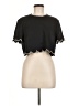 Zimmermann 100% Linen Black Short Sleeve Top Size 8 (2) - photo 1