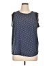 Chaus 100% Polyester Blue Sleeveless Blouse Size XL - photo 1