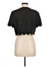 Zimmermann 100% Linen Black Short Sleeve Top Size 8 (2) - photo 2