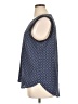 Chaus 100% Polyester Blue Sleeveless Blouse Size XL - photo 5