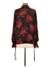 Haver 100% Polyester Red Long Sleeve Blouse Size M - photo 2