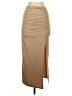 Love Cameron Solid Tan Casual Skirt Size S - photo 1