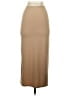 Love Cameron Solid Tan Casual Skirt Size S - photo 2