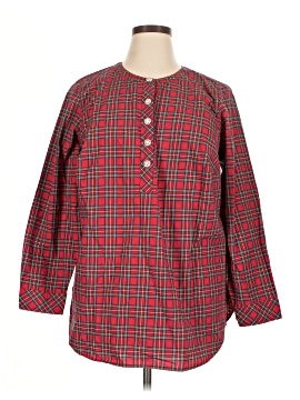 Talbots Outlet Long Sleeve Button Down Shirt