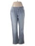 Chico's Chevron-herringbone Blue Jeans Size Sm (0.5) - photo 1