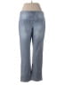 Chico's Chevron-herringbone Blue Jeans Size Sm (0.5) - photo 2
