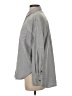 Gap 100% Cotton Chevron-herringbone Gray Long Sleeve Button-Down Shirt Size XS - photo 5