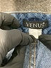 Venus Paisley Blue Denim Shorts Size 15 (estimated) - photo 3