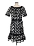 Shani 100% Polyester Black Cocktail Dress Size 8 - photo 2