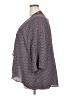 B Collection by Bobeau 100% Polyester Gray Kimono Size 2X - photo 5