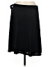 Express 100% Acetate Solid Black Formal Skirt Size 7 - 8 - photo 2