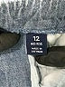 Lands' End Chevron-herringbone Blue Jeggings Size 12 - photo 8