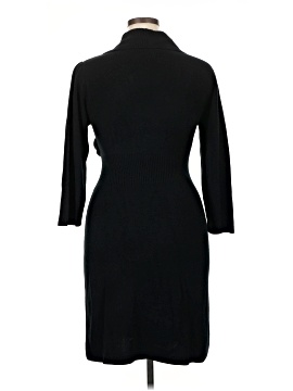 formal black plus size dresses Unique Vintage Plus Size Black Sweetheart Midge Swing Dress 5X/32W-34W