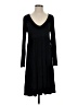 MTS Solid Black Casual Dress Size S - photo 1
