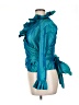 Assorted Brands Teal Long Sleeve Blouse Size 1X (estimated) - photo 5