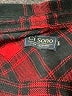 Ci Sono Plaid Red Long Sleeve Blouse Size L - photo 7