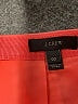 J.Crew 100% Polyester Solid Red Formal Skirt Size 00 - photo 4