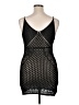 Unbranded 100% Polyester Black Cocktail Dress Size XL - photo 2