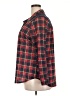 Polly & Esther 100% Polyester Plaid Red Long Sleeve Blouse Size 3X - photo 5