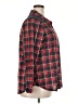 Polly & Esther 100% Polyester Plaid Red Long Sleeve Blouse Size 3X - photo 4