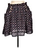 Maurices 100% Polyester Paisley Blue Casual Skirt Size L - photo 1
