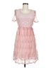 Assorted Brands Pink Cocktail Dress Size M - photo 1