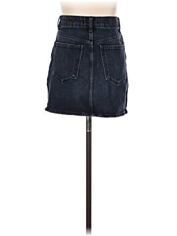 Zara TRF Denim Skirt (view 2)