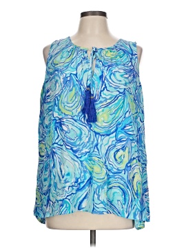 Lilly Pulitzer Sleeveless Silk Top