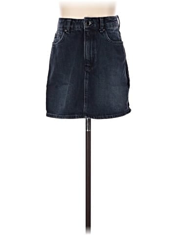 Zara TRF Denim Skirt (view 1)