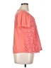 Sundance Orange Short Sleeve Blouse Size XL - photo 4