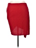 Shein Curve 100% Polyester Red Casual Skirt Size 16 (estimated) - photo 2