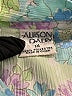 Allison Daley 100% Polyester Floral Green 3/4 Sleeve Blouse Size 14 - photo 7