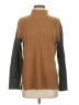 Calvin Klein Color Block Brown Turtleneck Sweater Size XS - photo 1