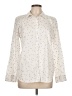 Talbots Stars Ivory Long Sleeve Blouse Size L - photo 1