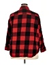 Old Navy 100% Cotton Plaid Red Long Sleeve Button-Down Shirt Size 2X - photo 2
