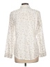 Talbots Stars Ivory Long Sleeve Blouse Size L - photo 2