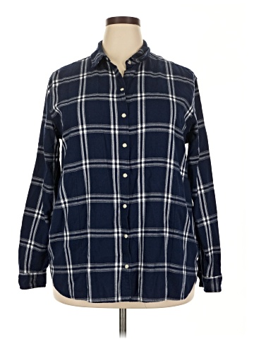 Jachs Girlfriend Long Sleeve Button-Down Shirt (view 1)