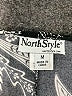 North Style Paisley Black Casual Dress Size M - photo 7