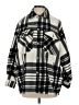 Zara Plaid Gray Coat Size S - photo 1